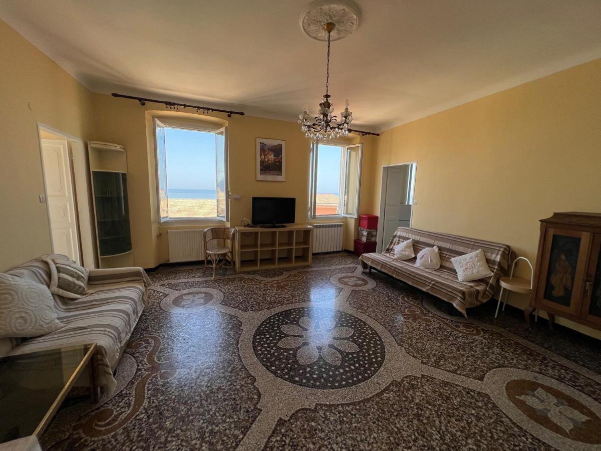 Vasto Apt Panoramico 3 Min Mare Apartment Camogli Luaran gambar