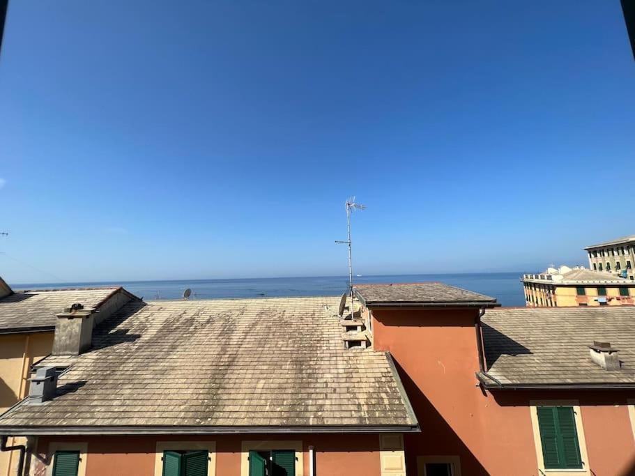 Vasto Apt Panoramico 3 Min Mare Apartment Camogli Luaran gambar